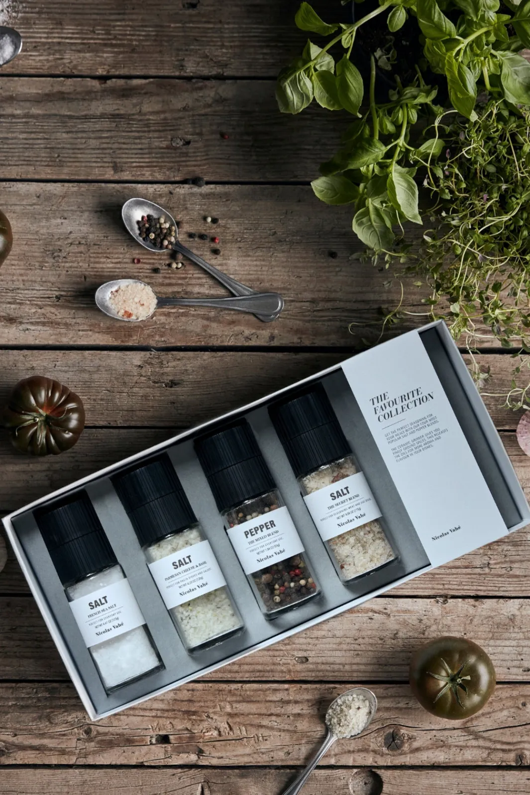 Nicolas Vahé Salte & Krydderier<Gaveæske Salt