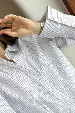 Hot Gili Stripe Shirt Bluser & Skjorter