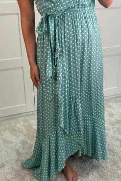 Outlet Ginevra Dot Wrap Dress Kjoler