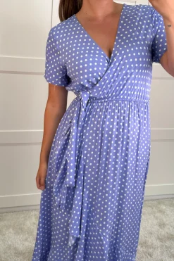 A-bee Kjoler<Ginevra Dot Wrap Dress
