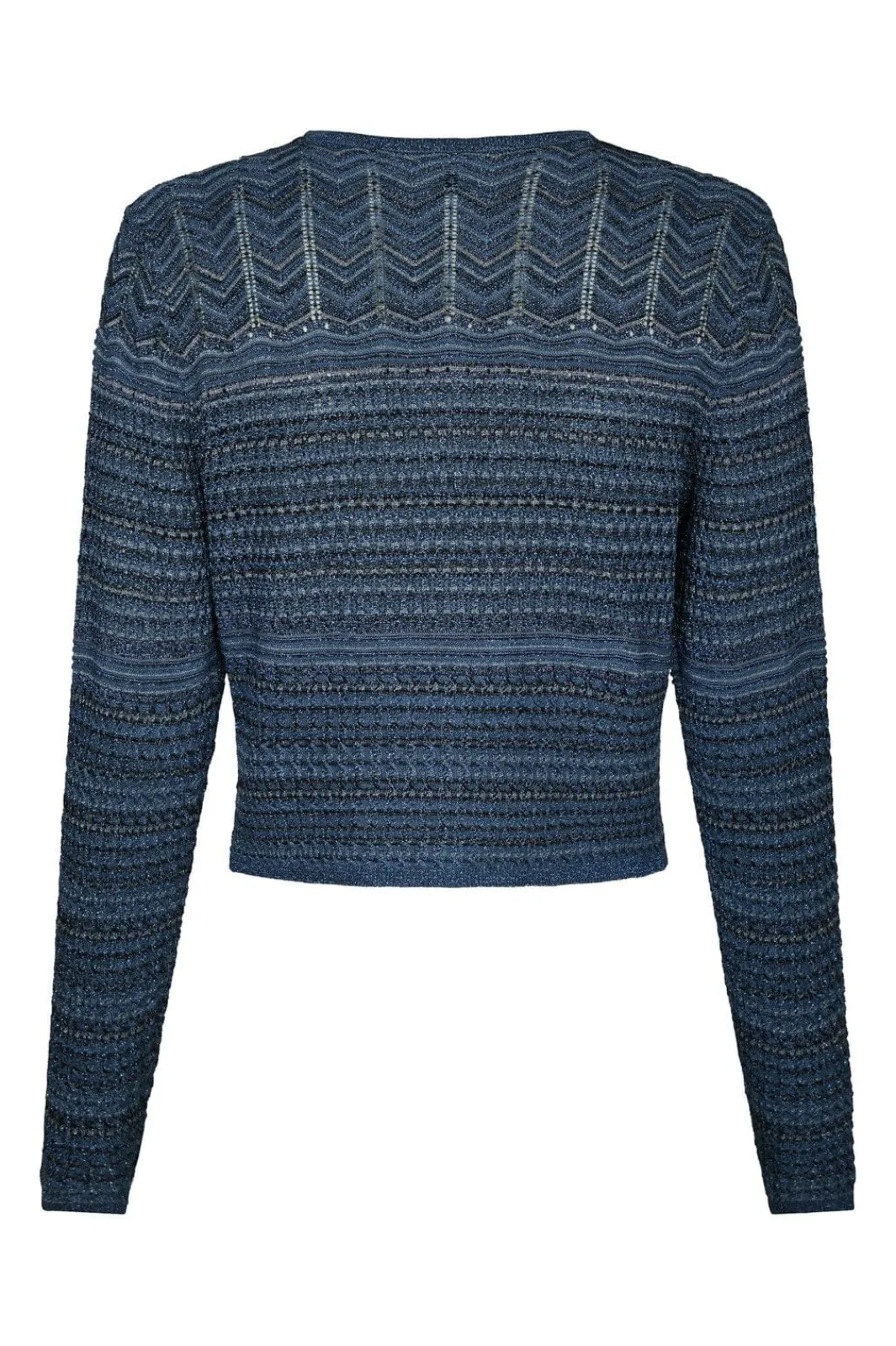 Neo Noir Cardigans|Ammevenligt Tøj<Gini Chevron Knit Cardigan 166461