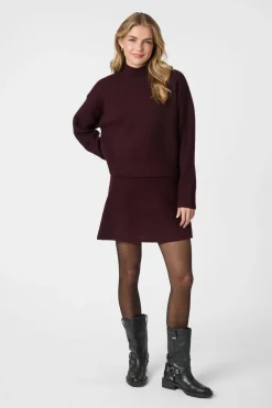 Neo Noir Bluser & Skjorter|Strik<Gisa Knit Skirt 161228