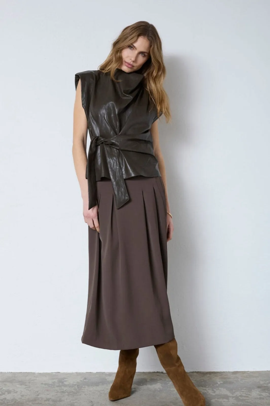 Best Gittcc Pleat Top 35958 T-Shirts & Toppe