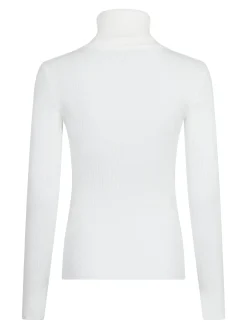 Clearance Gold Button Knit Roll Blouse Bluser & Skjorter