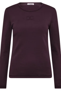 Co´Couture Bluser & Skjorter<Grannycc Embroidery Ls Tee 33180