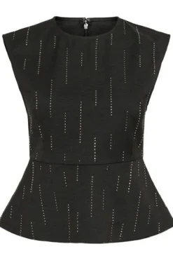 New Gzadira Peplum Top 10910709 Sæt 🛍️|Bluser & Skjorter