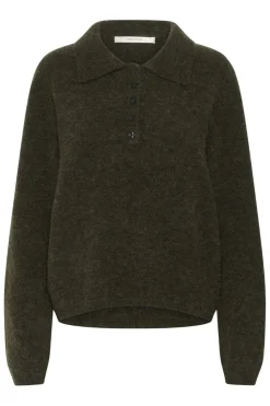 Gestuz Bluser & Skjorter|Strik<Gzalpha Polo Pullover 10910589