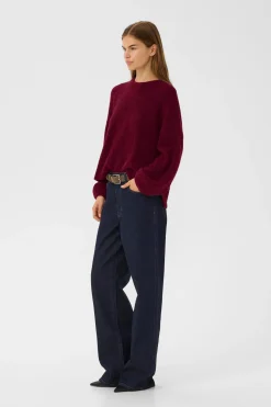 Hot Gzalpha Slit Pullover 10910590 Bluser & Skjorter|Strik