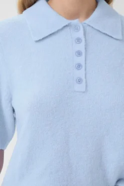Gestuz Strik|Bluser & Skjorter<Gzalpha Ss Polo Pullover 10910852