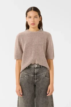 Gestuz Bluser & Skjorter|Strik<Gzalpha Ss Tee 10909996