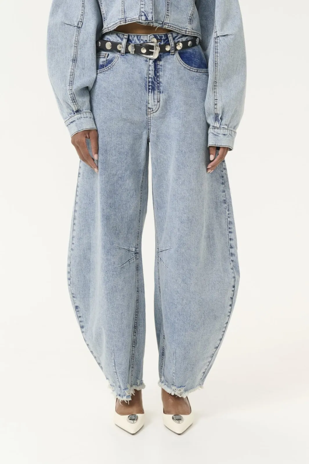 Gestuz Sæt 🛍️|Bukser, Jeans & Leggings<Gzdea Barrel Jeans 10910385