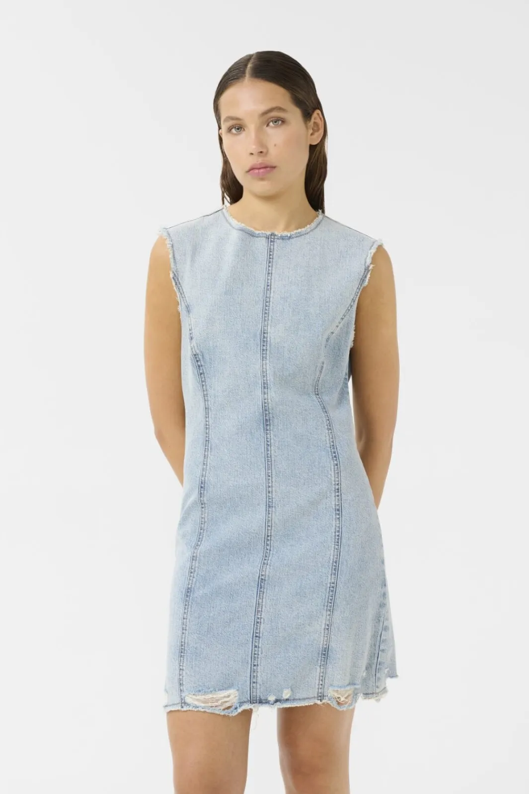 Discount Gzdea Sl Short Dress 10910383 Kjoler