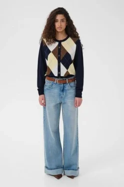Clearance Gzmanzi Multi Cardigan 10910840 Cardigans|Ammevenligt Tøj
