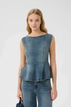 Gestuz Sæt 🛍️|T-Shirts & Toppe<Gzviva Sl Top 10910572
