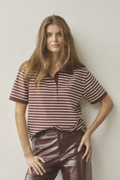 Co´Couture T-Shirts & Toppe<Hayescc Polo Ss Tee 43006