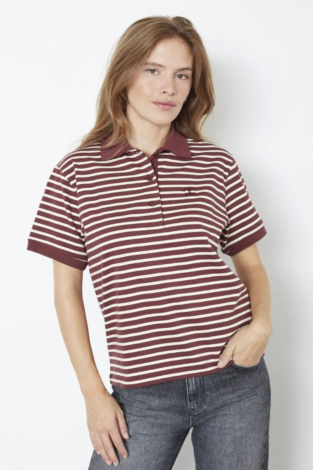 Co´Couture T-Shirts & Toppe<Hayescc Polo Ss Tee 43006