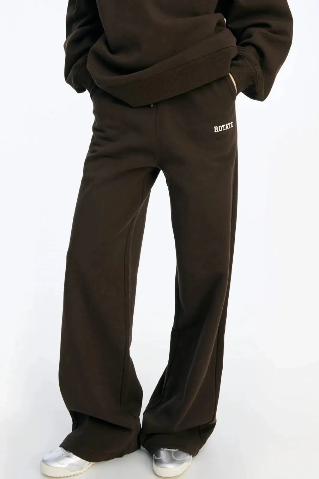 Rotate Sweatsæt & Comfy Wear<Heavy Straight Sweatpants 1153131667