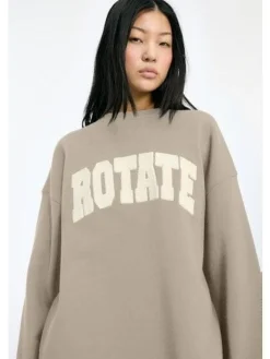 Rotate Sweatsæt & Comfy Wear|Bluser & Skjorter<Heavy Sweat Crewneck 115316532