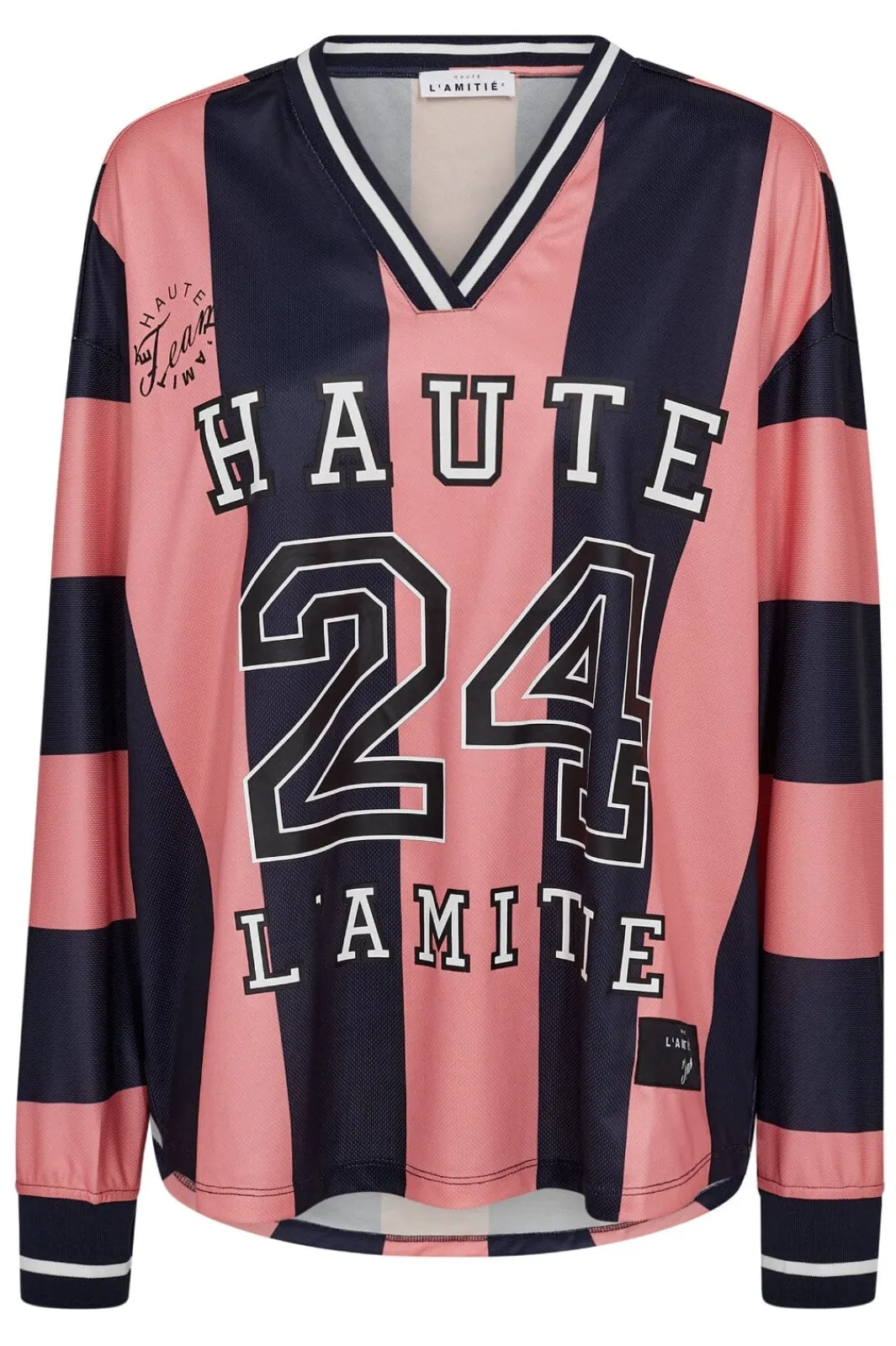 Hot Hl24 Stripe Football Blouse HL10484 Bluser & Skjorter