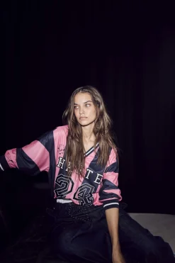 Hot Hl24 Stripe Football Blouse HL10484 Bluser & Skjorter