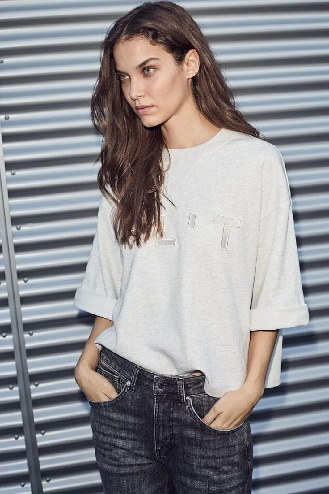 Hlt Ss Logo Sweat HL10171 Bluser & Skjorter|Sweatsæt & Comfy Wear