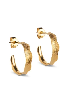 Discount Hoops, Ane Small E289GM Øreringe
