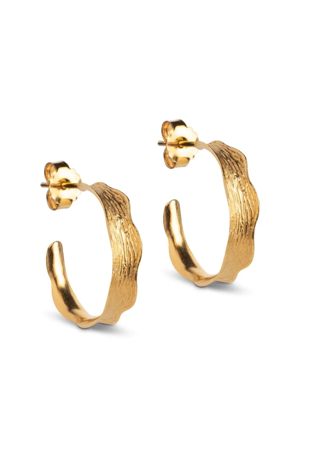 Discount Hoops, Ane Small E289GM Øreringe