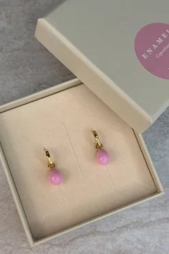 Enamel Copenhagen Øreringe<Hoops, Significant Enamel E429G