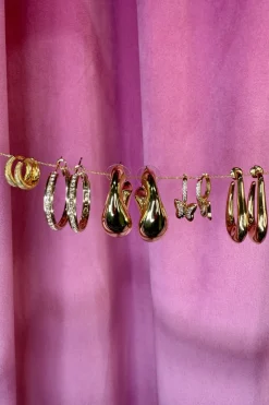 Mellow Moon Øreringe<Hyacint Earring