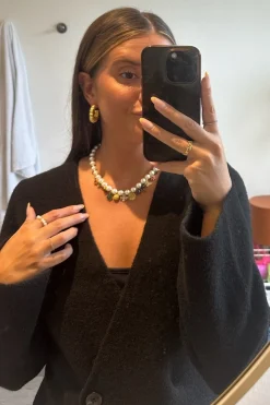 Mellow Moon Øreringe<Hyacint Earring