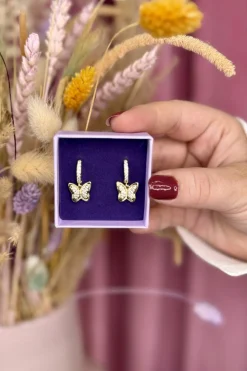Mellow Moon Øreringe<Hyacint Earring