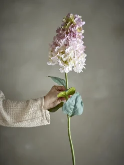 Bloomingville Dekoration Til Hjemmet<Hydrangea Stilk, Rosa, Kunstige Blomster 82072033