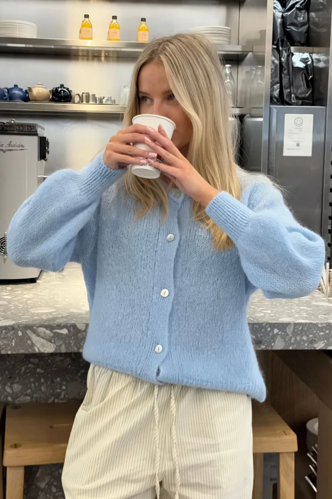 Online Idaic Cardigan Bluser & Skjorter|Strik