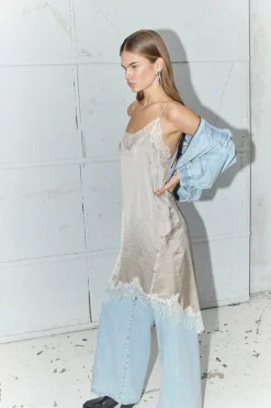 Co´Couture Kjoler<Iduncc Lace Strap Dress 46105