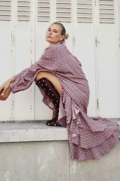 Online Imagazine Tiered Ruffle Dressimagazine Kjoler