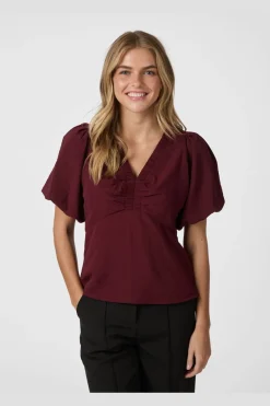 Neo Noir Bluser & Skjorter<Irina Structure Blouse 165910