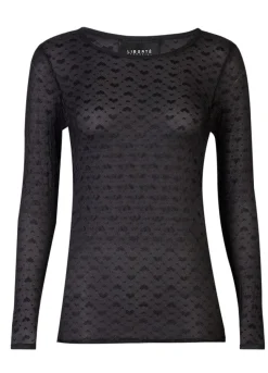 Outlet Isa Ls Lace Blouse 21345 Bluser & Skjorter