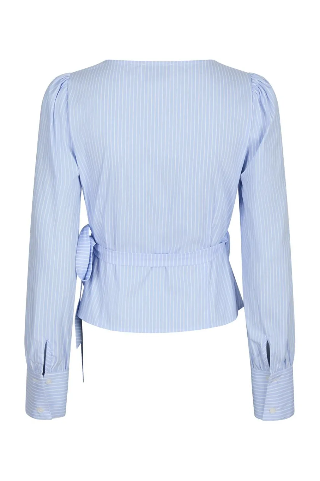 Neo Noir Bluser & Skjorter<Isabel Stripe Wrap Blouse 163129
