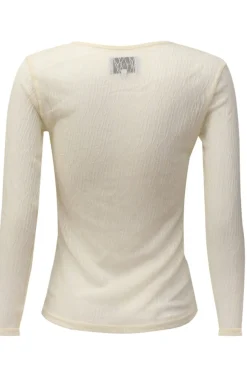 Discount Isa-Ls-Lace-Blouse 21345 Bluser & Skjorter