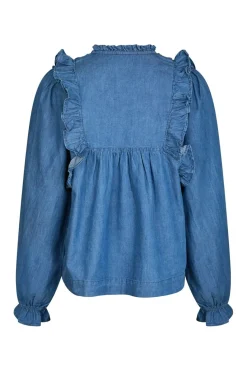 New Janis Denim Blouse 166664 Bluser & Skjorter