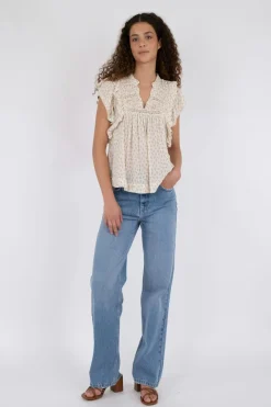 Neo Noir T-Shirts & Toppe<Jayla Basic Blossom Top