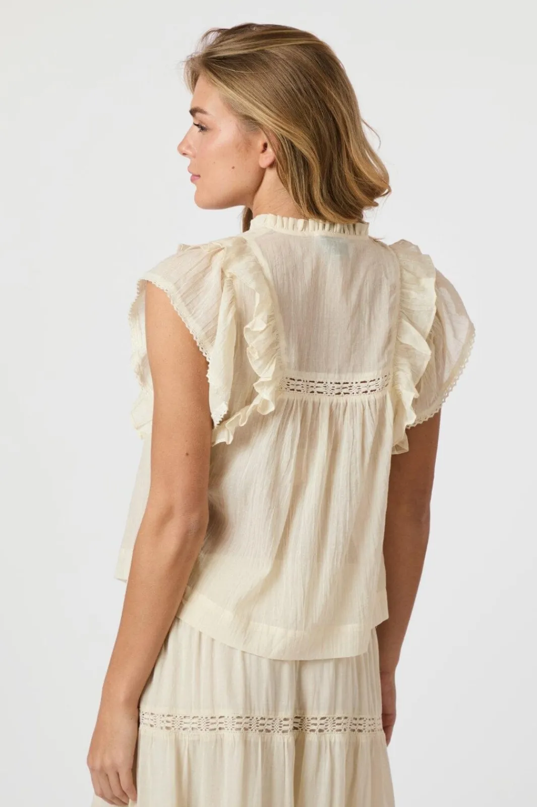 New Jayla S Voile Top 159881 T-Shirts & Toppe