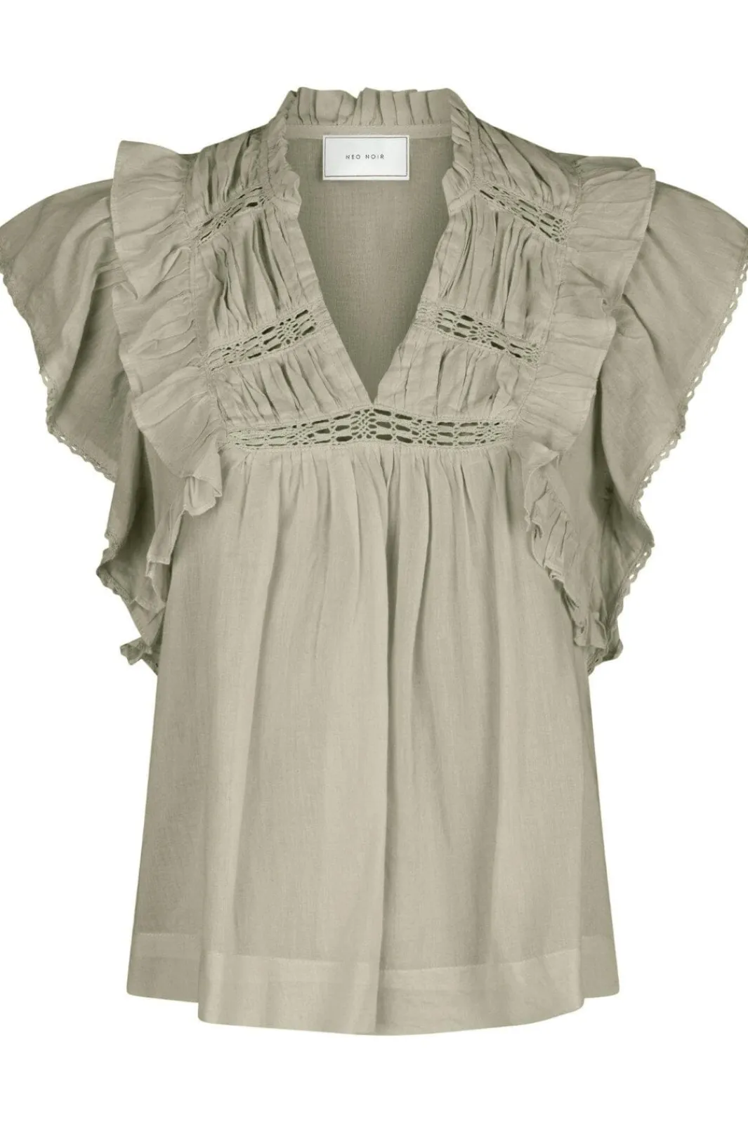 Neo Noir T-Shirts & Toppe<Jayla S Voile Top 159881