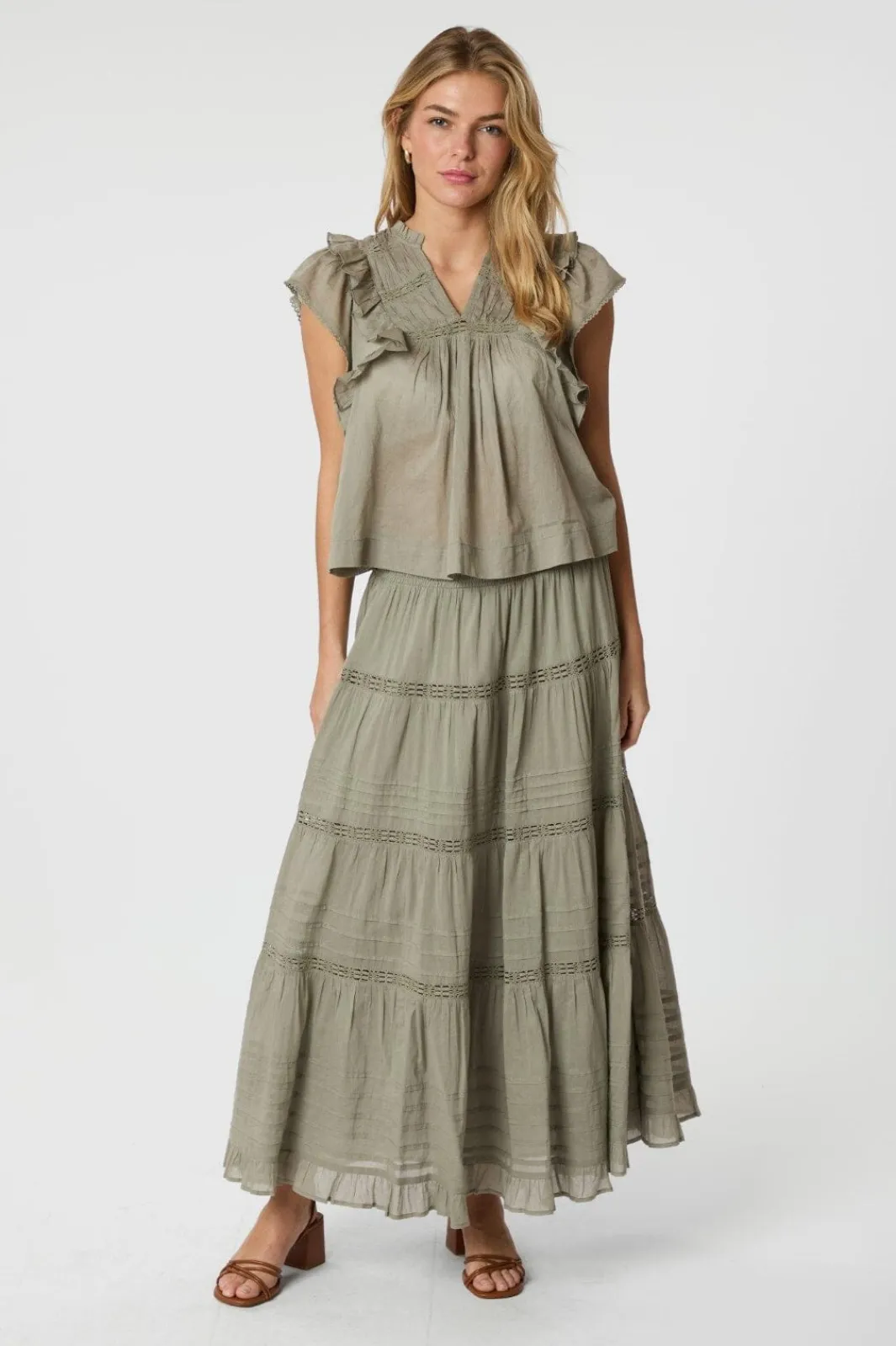 Neo Noir T-Shirts & Toppe<Jayla S Voile Top 159881