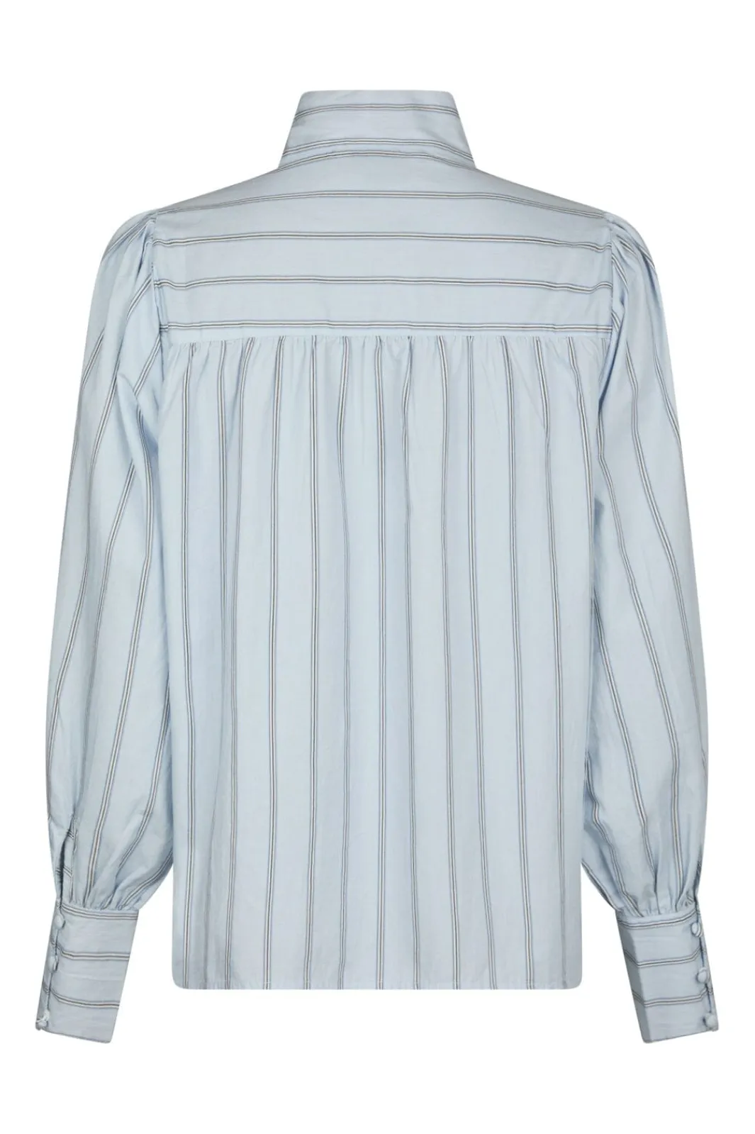 Neo Noir Bluser & Skjorter<Jaz Bow Stripe Blouse 166718
