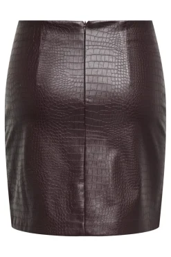 Clearance alexa Croco Skirt Nederdele
