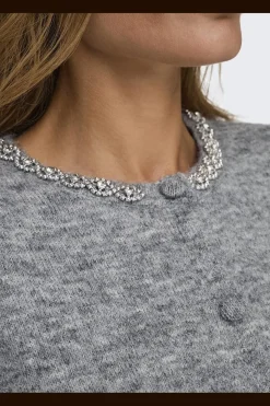 Sale alva Life 2/4 Embel Cardigan Knt Cardigans|Ammevenligt Tøj