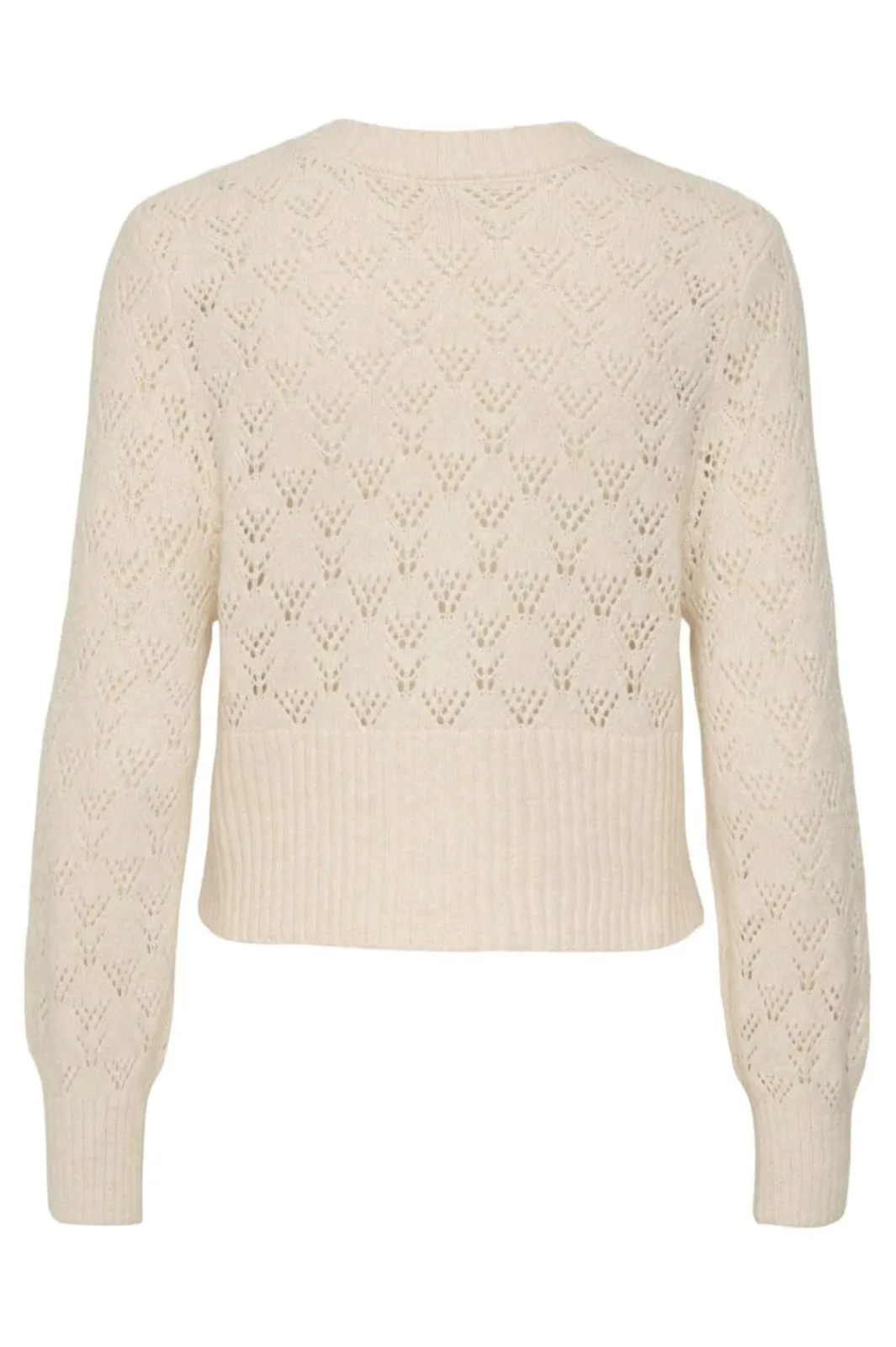 Outlet amanda Life L/S O-Neck Rev. Cardi Knt Cardigans|Ammevenligt Tøj