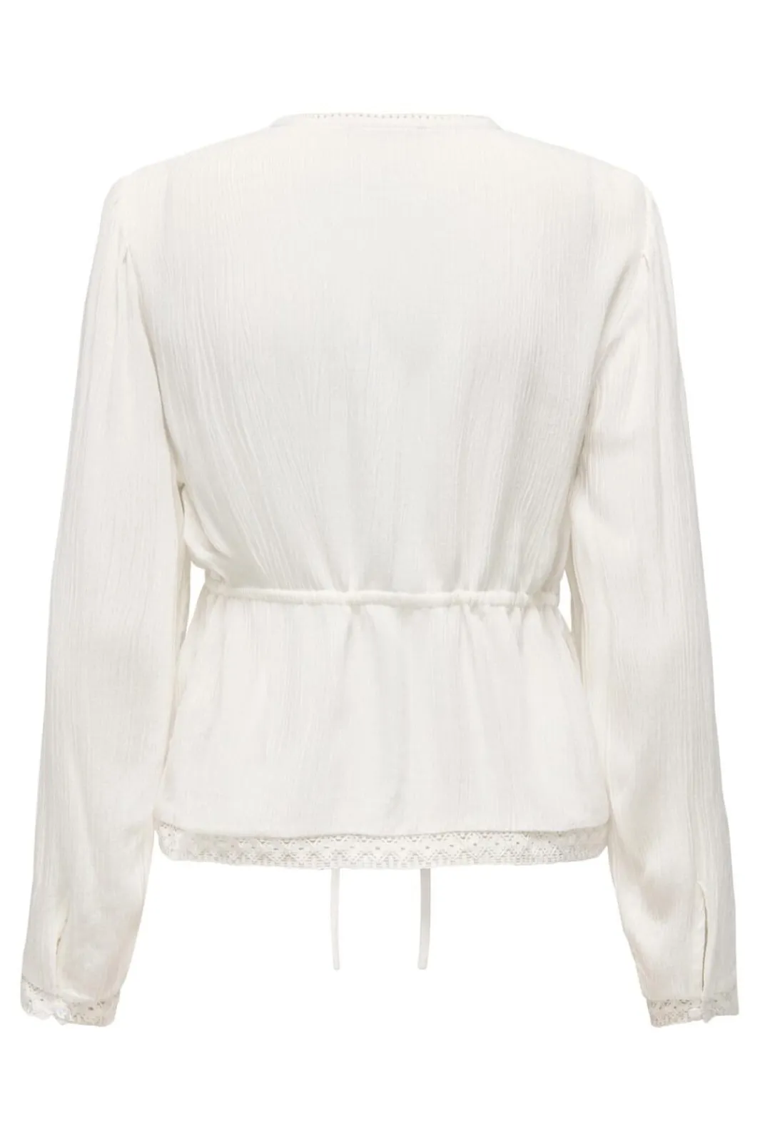 Hot camille L/S Embroidery Top T-Shirts & Toppe|Ammevenligt Tøj