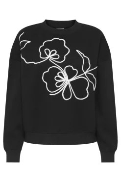 JDY Bluser & Skjorter|Sweatsæt & Comfy Wear<canoa L/S Emb Sweat